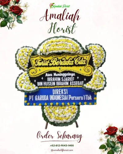 Papan Bunga Duka di Amantelu
